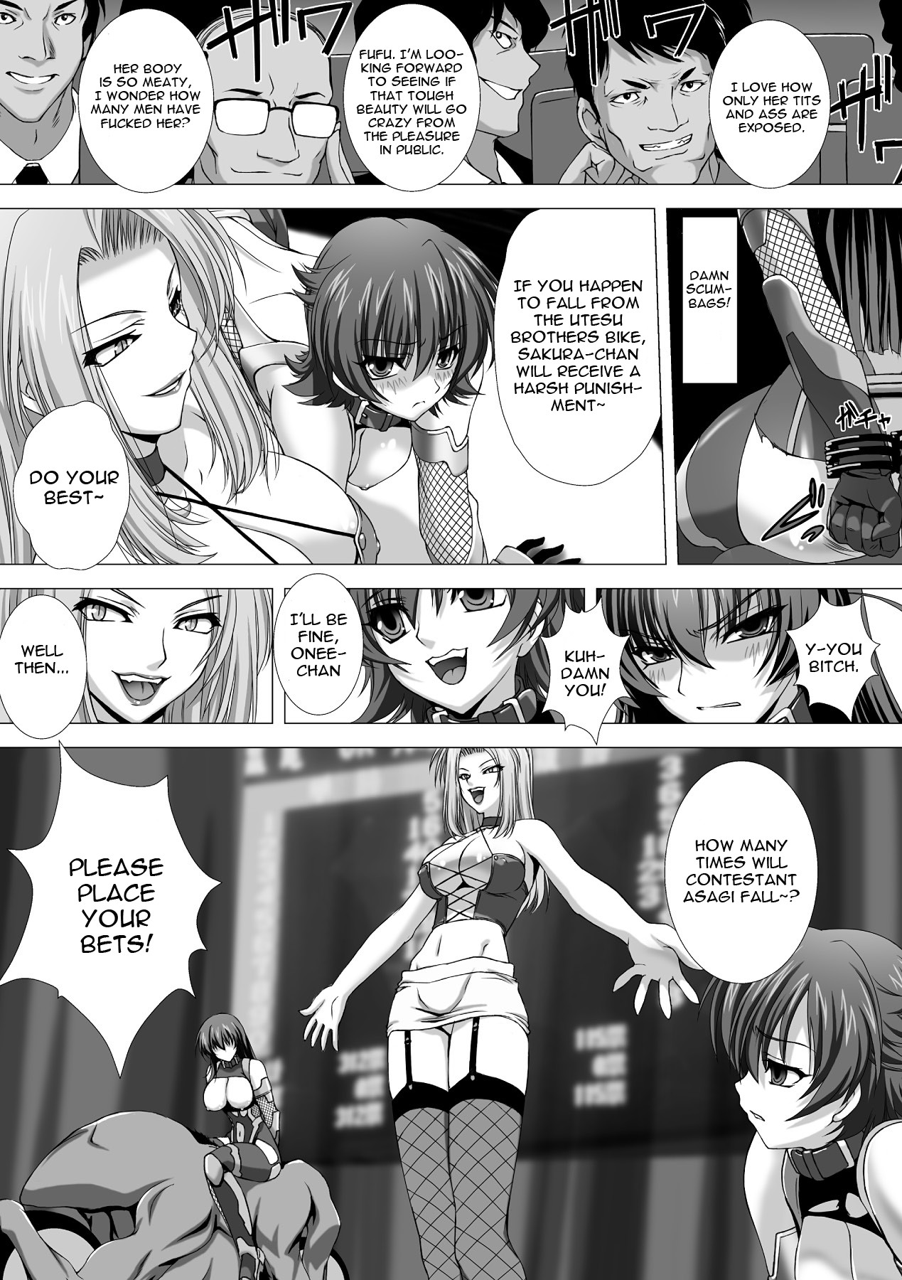 Hentai Manga Comic-Anti-demon Ninja Asagi Embarrassing Dark Game-Read-42